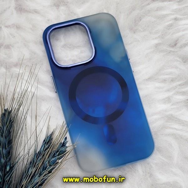 قاب گوشی iPhone 14 Pro آیفون طرح متال آبرنگی مگ سیف اورجینال Creative Case کد 149